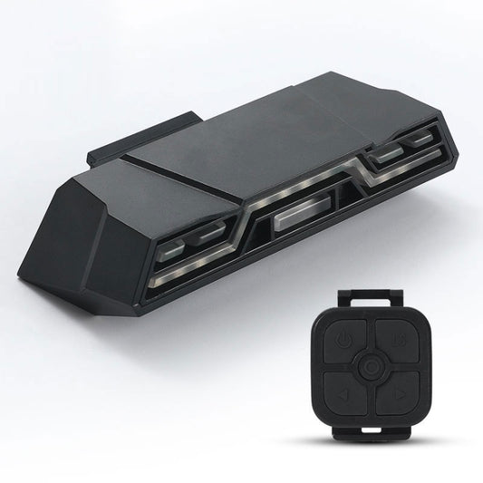 WEST BIKING Mountain Bike Wireless Remote Control USB Charging Riding Warning Turning Light(Remote Steering Taillight) by WEST BIKING