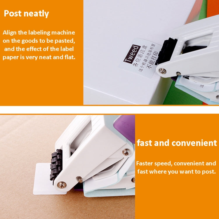 YH-60 Hand-Held Price Labeller Self-Adhesive Label Barcode Peeling Separating Machine by buy2fix