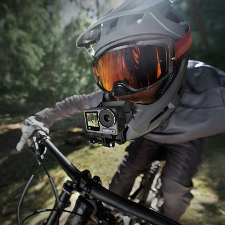 Original Quick Release Helmet Chin Camera Fixing Mount Strap for DJI Osmo Action 3 by DJI