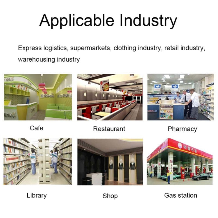 Xprinter XP-D230H 80mm Thermal Express List Printer with Sound and Light Alarm, Style:USB(US Plug) by Xprinter