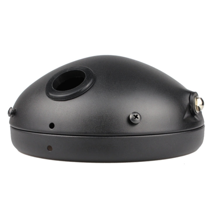 Motorcycle Headlights Rear Shell 7 Inch Front Headlight Modified Protection Lamp Housing by buy2fix