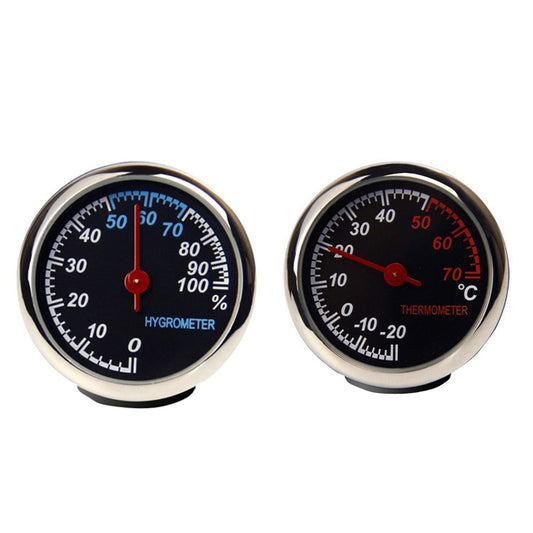 2 PCS Vehicle-Mounted High Temperature And Low Temperature Thermometer by buy2fix