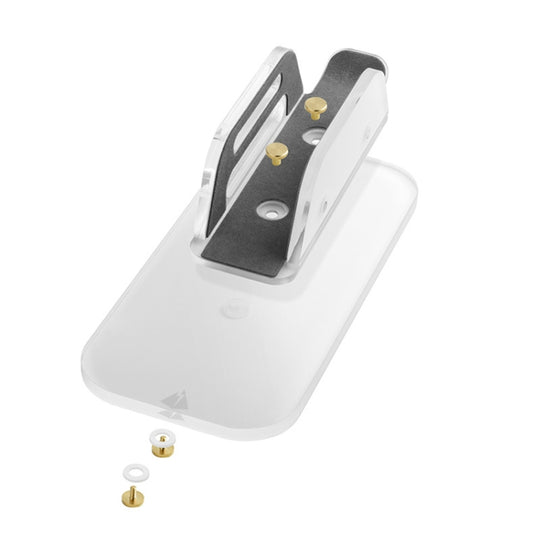 Multi-Function Tablet Bracket Router Desktop Wall Storage Bracket For Mac Mini(Transparent) by buy2fix