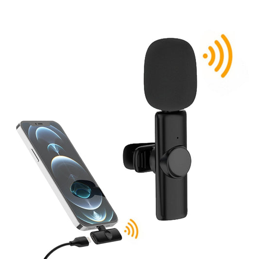 Type-C 1 To 1 Lavalier Wireless Microphone Mobile Phone Live Video Shooting Small Microphone by buy2fix