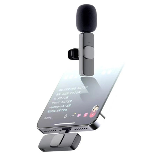 Lavalier Wireless Microphone Mobile Phone Live Video Shooting Small Microphone, Specification: 8 Pin Direct 1 To 1 by buy2fix