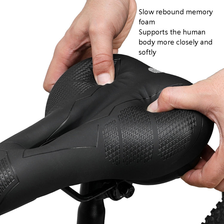 BG-1147 Bicycle Comfortable Cushion Bicycle Cycling Seat Mountain Bike Saddle Large by buy2fix