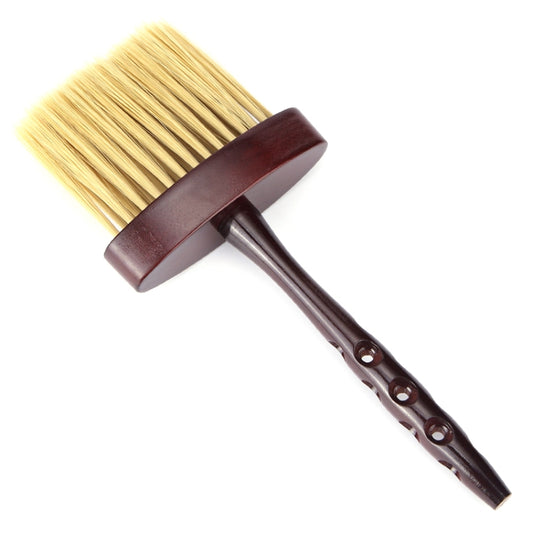 P6036 Long Handle Sweeping Hair Brush Hair Salon Haircut Cleaning Neck Sweeping Brush Household Cleaning Brush(Coffee) by buy2fix