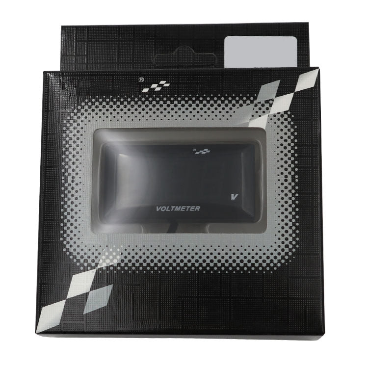 12-150V Motorcycle LCD Display Voltage(Blue Light) by buy2fix