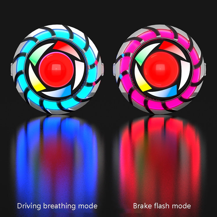 SMCP-7770 Angel Eye LED Motorcycle Light Electric Car Light Accessories Universal Taillights(Red) by buy2fix
