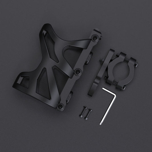SMCP5456 Motorcycle Drink Holder Bicycle Cup Rack Kettle Frame Modified Accessories, Colour: With Pipe Clamp (Black) by buy2fix
