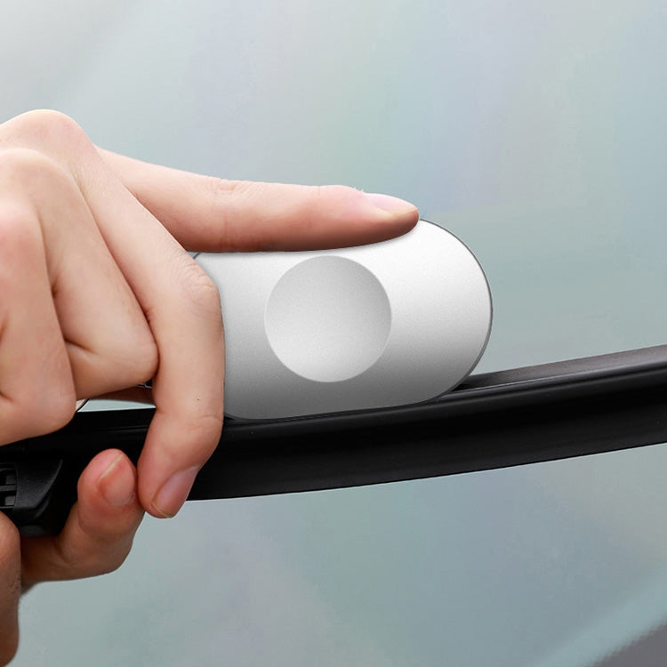 YYS-438 Car Rain Scraper Portable Metal Universal Rain Brush Cleaning Tool(Tarnish) by buy2fix