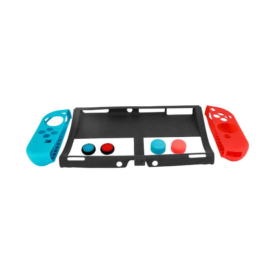 KJH NS-068 7 In 1 Game Console Silicone Protection Case Set For Switch OLED by KJH