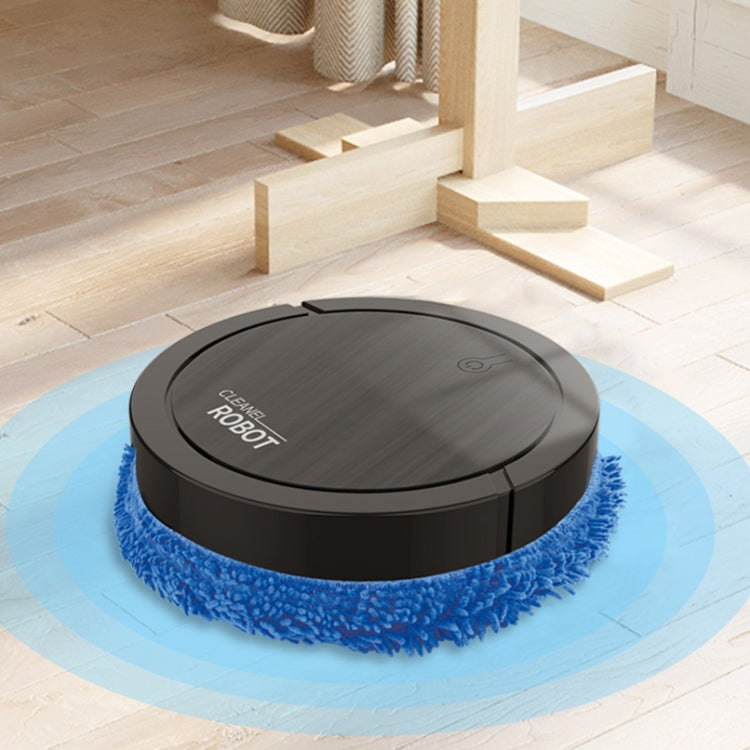 K333 Fully Automatic Dry Wet Two-Purpose Smart Sweeping Machine(Piano Black) by buy2fix