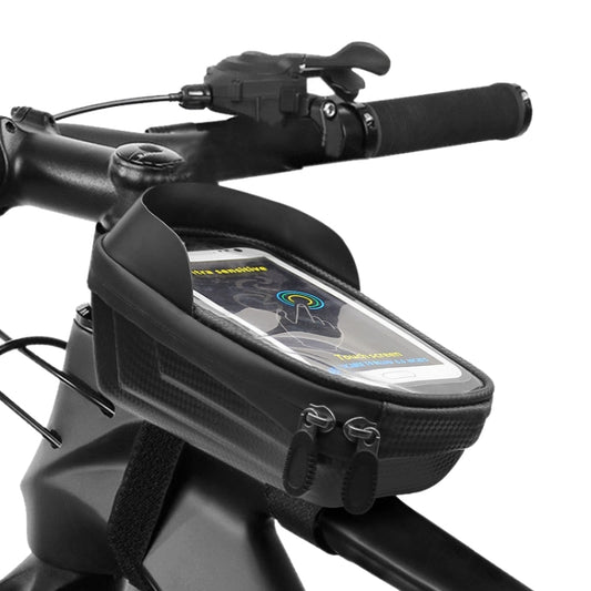 BG-0823 Mountain Bike Hard Shell Beam Bag Anti-Seismic Bike Bag(Black) by buy2fix