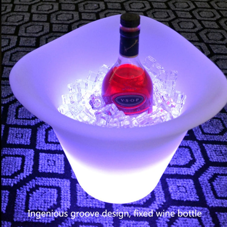 ES-IC014 Waterproof LED Luminous Ice Bucket For Bars, US Plug, Size: 27x27x30cm by buy2fix