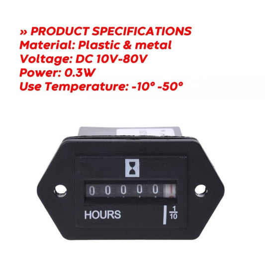 DC10-80V Generator Excavator Industrial Timer by buy2fix