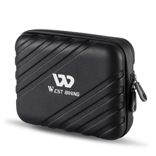 WEST BIKING 2L Folding Bike Hard Shell Storage Bag(Black) by WEST BIKING