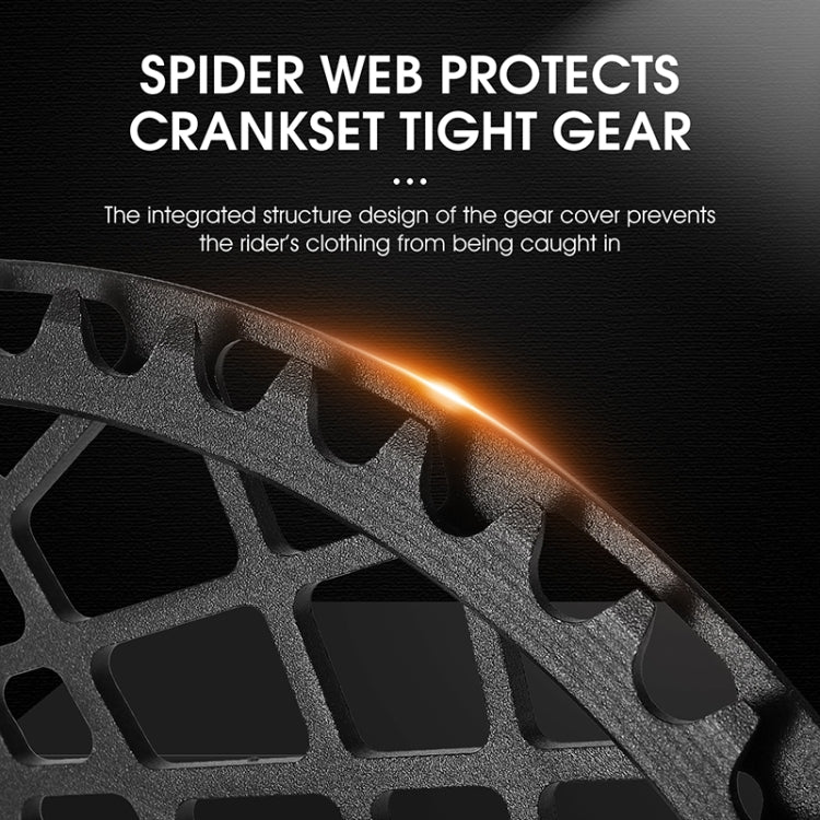 WEST BIKING Folding Bicycle Aluminum Alloy Waterproof Crankset, Colour: 56T(Red) by WEST BIKING