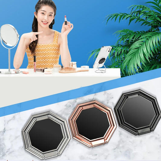 Metal Sticky Mobile Phone Ring Holder Desktop Stand(Silver) by buy2fix