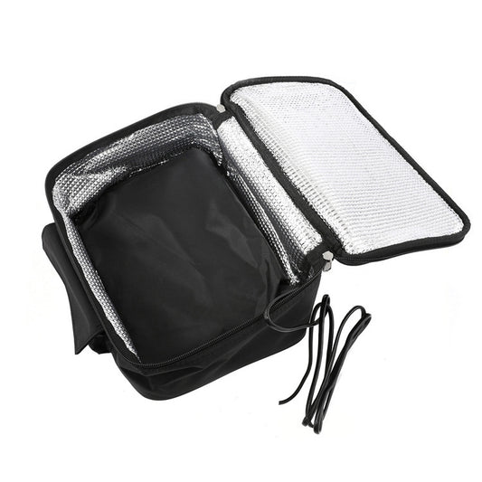 MZL005 12V Food Warmers Electric Heater Lunch Box Container(Black) by buy2fix