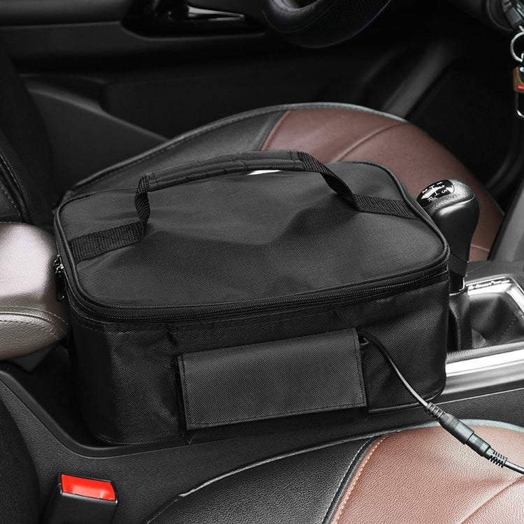 MZL005 12V Food Warmers Electric Heater Lunch Box Container(Black) by buy2fix