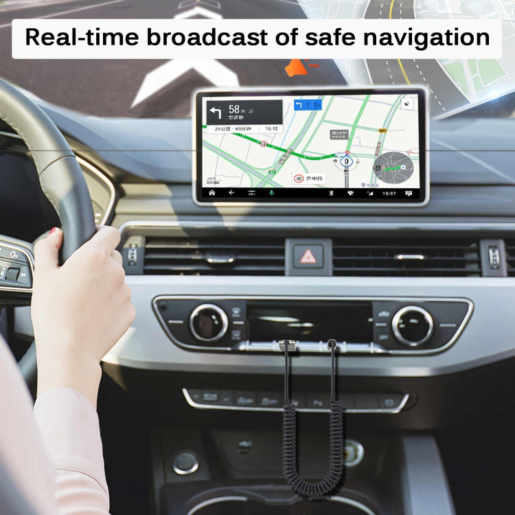 BY301 AUX Car Bluetooth 5.0 Receiver Mobile Call Bluetooth Adapter by buy2fix