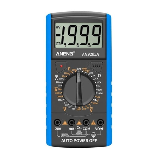 ANENG Automatic High-Precision Intelligent Digital Multimeter, Specification: AN9205A(Blue) by ANENG