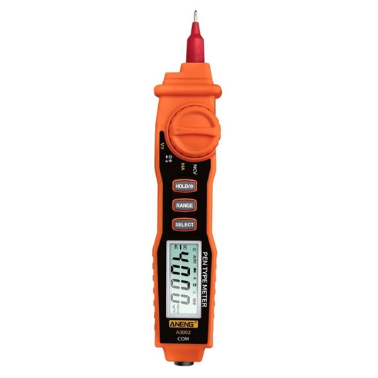 ANENG A3002 Multi-Function Pen-Type High-Precision Smart Multimeter(Orange) by ANENG