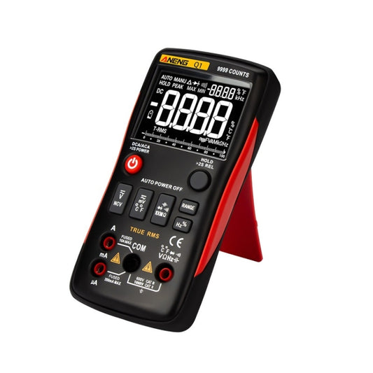ANENG AN-Q1 Automatic High-Precision Intelligent Digital Multimeter, Specification: Standard(Red) by ANENG