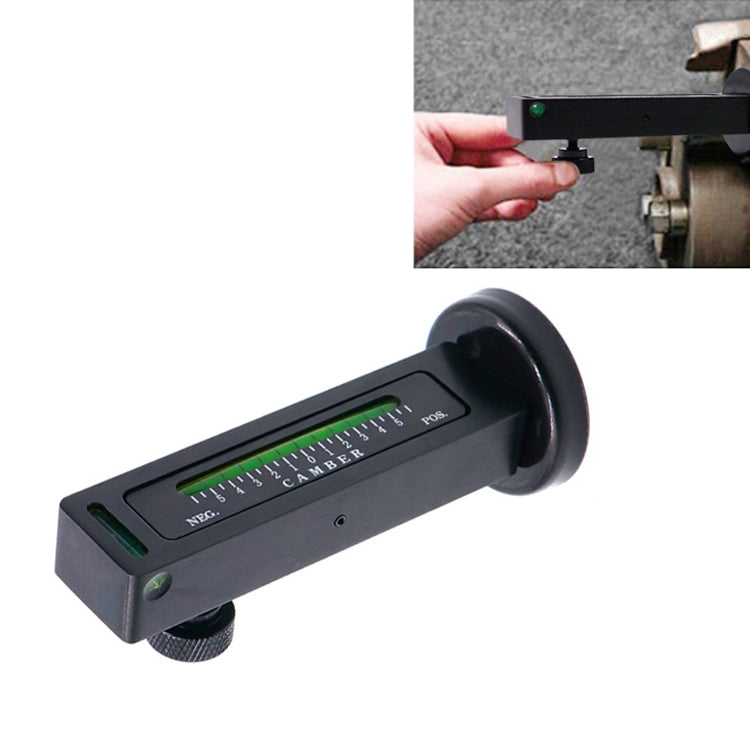 Automotive Four-Wheel Positioning Magnetic Level(Black) by buy2fix