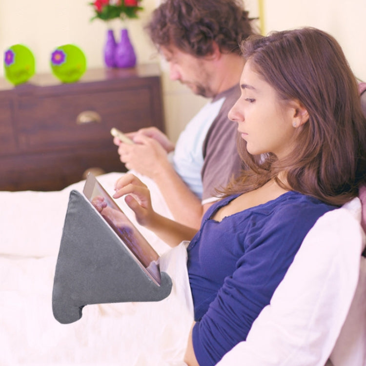 Tablet Mobile Phone Bracket Multi-Angle Pillow, Size: 27x25x23cm(Grey) by buy2fix
