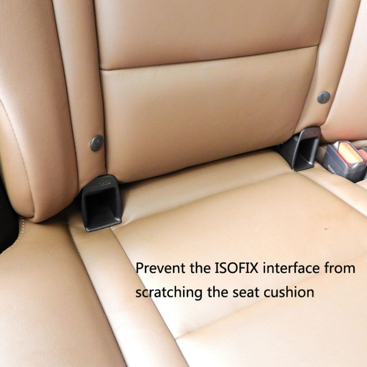 10 Pairs CSJY-4001 Car Child Safety Seat Interface Guide Slot(Red) by buy2fix