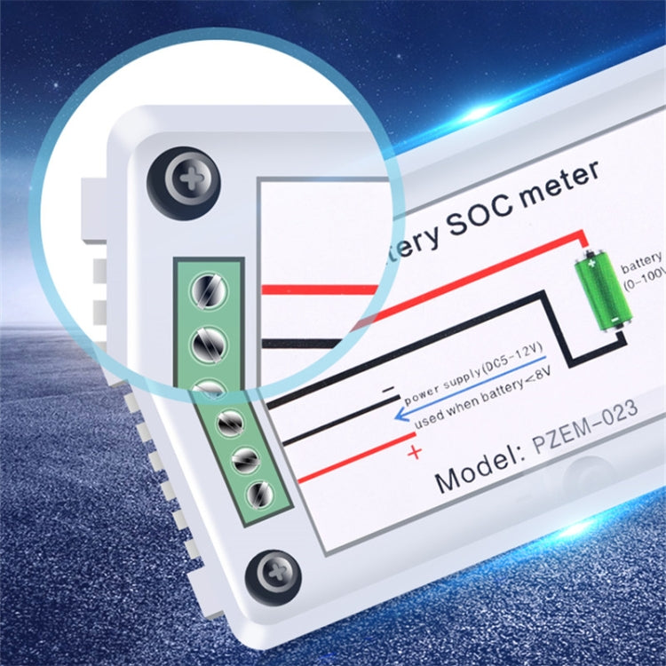 PEACEFAIR 0~100V Digital Battery Power Tester by buy2fix