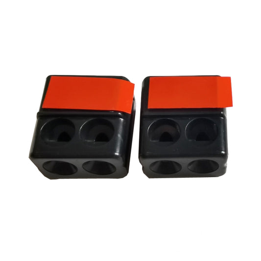 3 Pairs Ultrasonic ABS Animal Screwdriver Square Animal Alarm(Black) by buy2fix