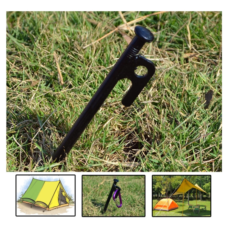 6 PCS 30cm Outdoor Camping Windproof Fixed Canopy Ground Nails by buy2fix