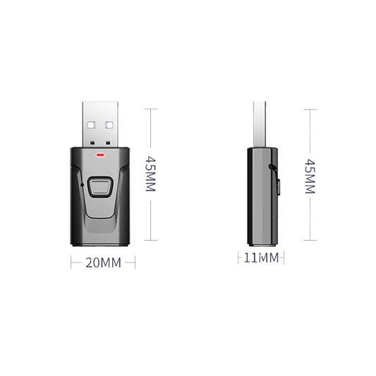 T7 4 In 1 Bluetooth 5.0 USB Transmit Receiving Audio Adapter by buy2fix
