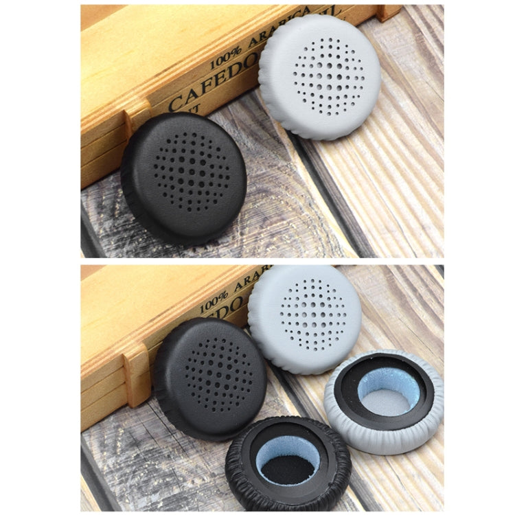 2 PCS Headset Honeycomb Earmuffs for Jabra Evolve 20se / 30II / 40 / 65+ / 75+(Gray) by buy2fix