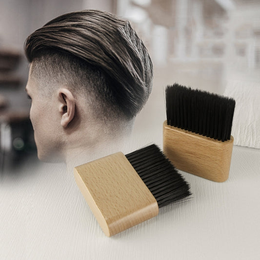 Flat Shredded Hair Brush Haircut And Neck Cleaning Brush(Wood Color) by buy2fix