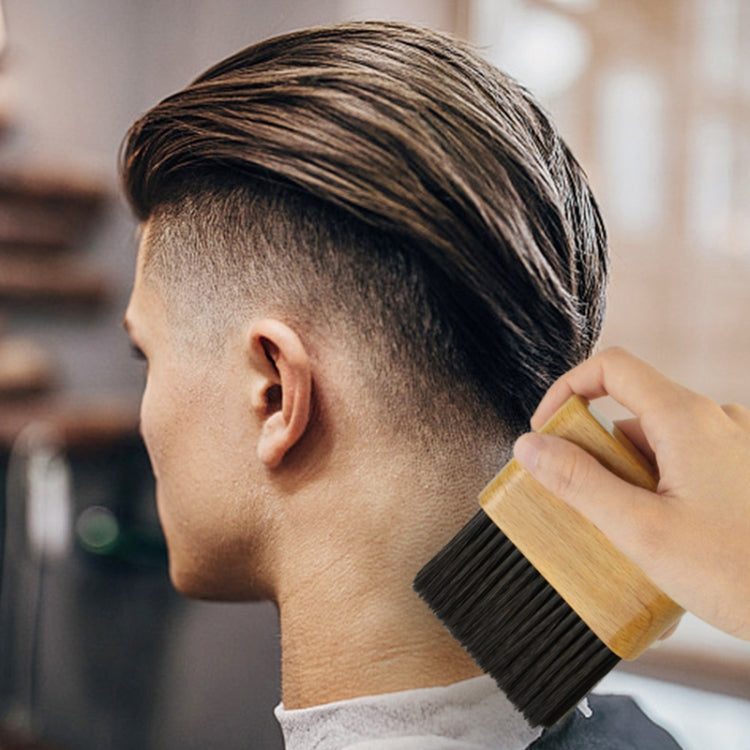 Flat Shredded Hair Brush Haircut And Neck Cleaning Brush(Wood Color) by buy2fix