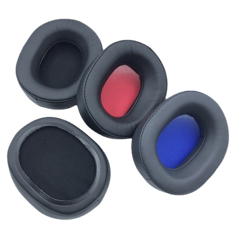 2 PCS Headset Protein Leather Earmuffs for Audio-Technica ATH-WS660BT(Gray+Blue) by buy2fix