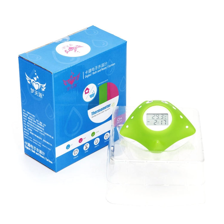 MTY-818 Cartoon Devil Fish Children Electronic Water Thermometer(Green) by buy2fix