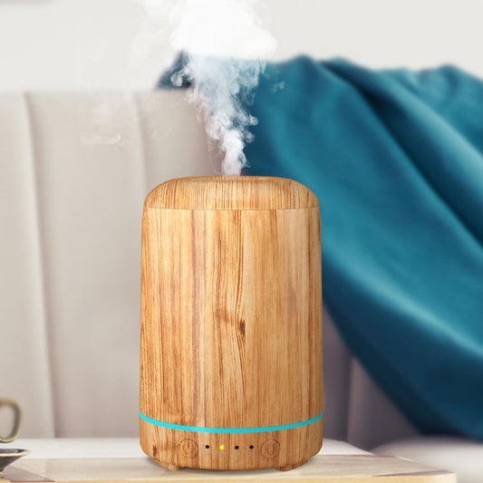 STB-105 Wood Grain Aromatherapy USB Air Purifier(Light Wooden Grain) by buy2fix