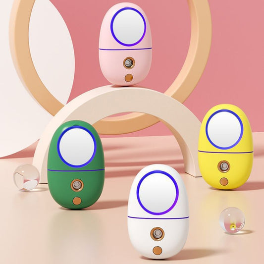 Q801A Makeup Mirror Spray Moisturizing Device(Pink) by buy2fix