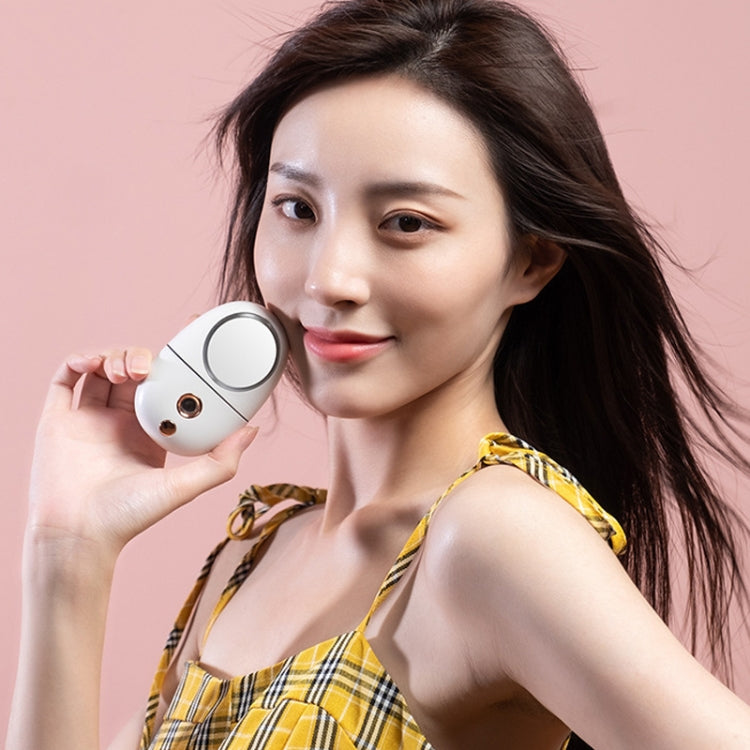 Q801A Makeup Mirror Spray Moisturizing Device(White) by buy2fix