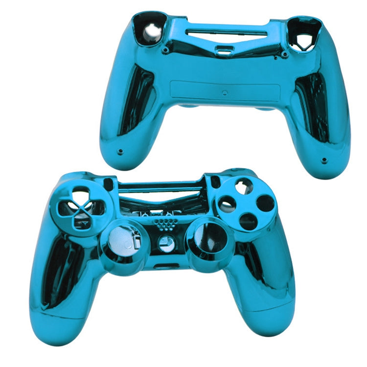Electroplating Button Set For PS4 Slim(Blue) by buy2fix