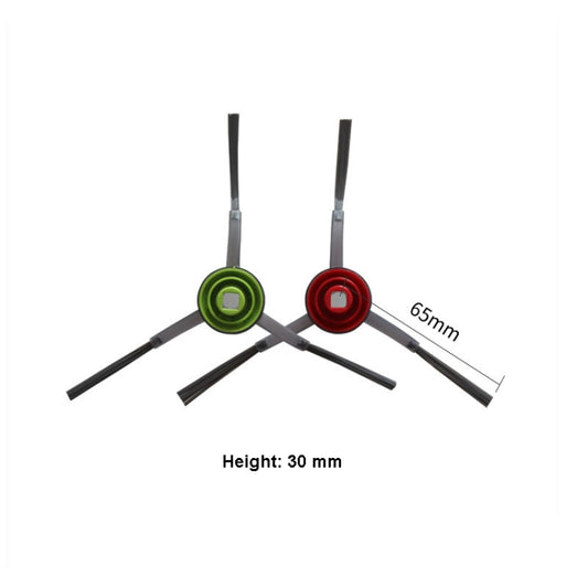 2 Pairs Edge Brush Accessories For Ecovacs Deebot T9 AIVI/T9 AIVI+ by buy2fix