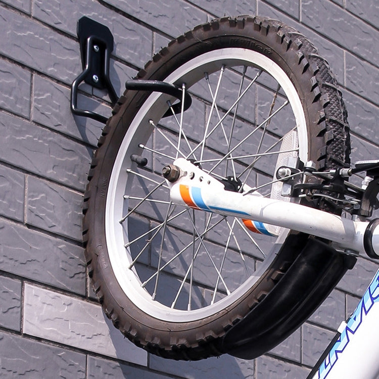 Bicycle Hook Metal Wall Garage Bicycle Rack 830 On Wall(Black) by buy2fix