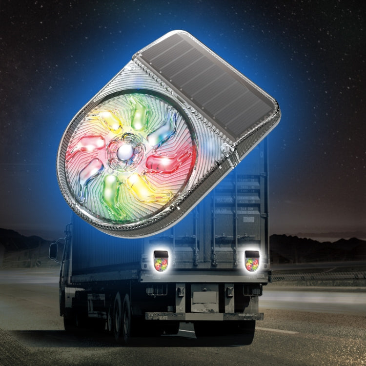 Y-949 27 LEDs Solar Car Waterproof Warning Light by buy2fix