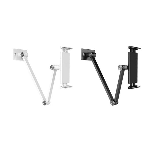 WS-2 Wall-Mounted Folding Telescopic Holder For Mobile Phone And Tablet(Black Gray) by buy2fix