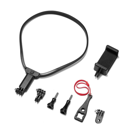 Action Camera Neck-hanging Bracket(Black) by buy2fix